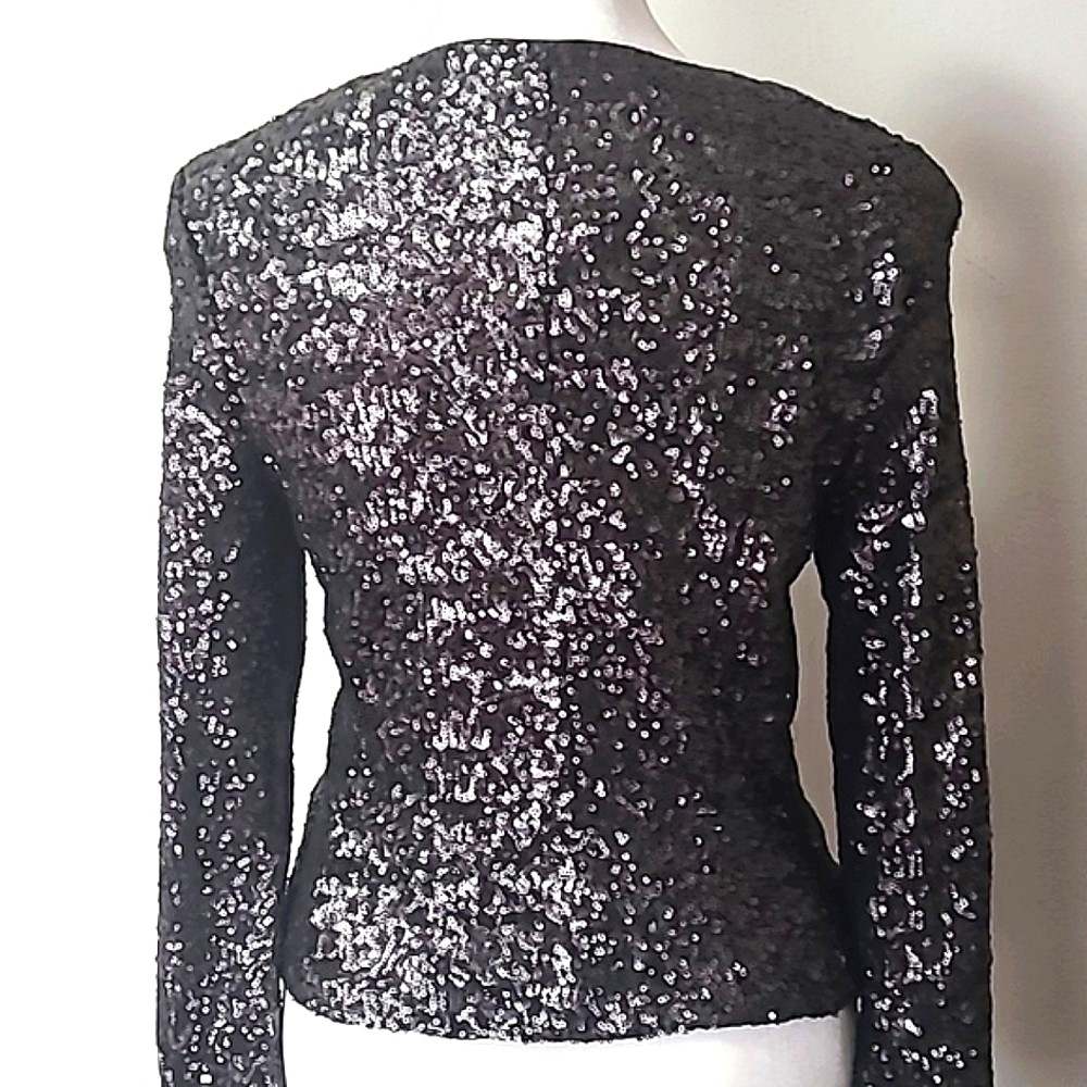 W118 BY WALTER BAKER BLACK  LARA JACKET - Picture 6 of 12